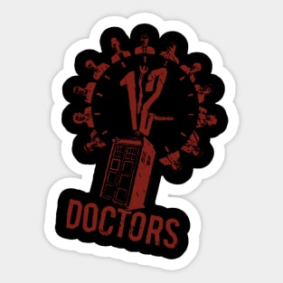 12 Doctors Sticker